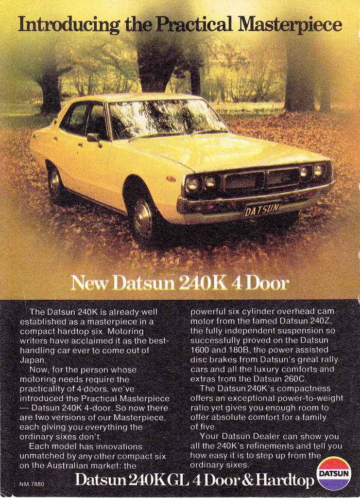 1974 Datsun 240K 4 Door